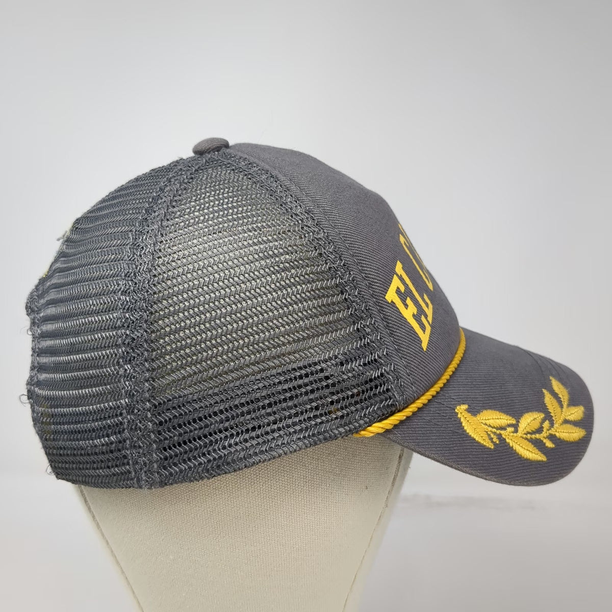 American Eagle Outfitters Trucker Hat Gray One Size El Capitan Rope Snapback Hat