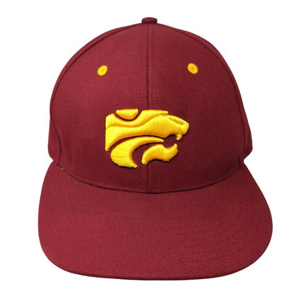 Richardson Surge Fitted Hat Red 7 5/8 Embroidered Logo 6 Panel Outdoor