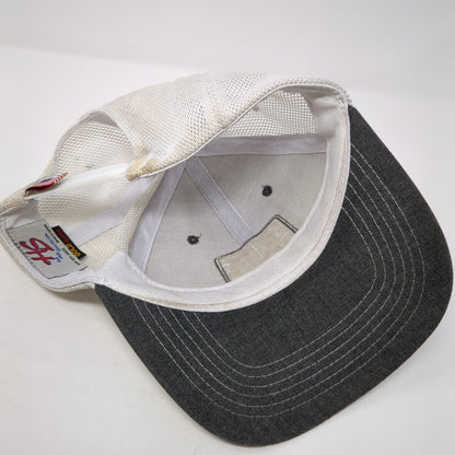 IFA Snapback Mesh Back Trucker Hat Gray One Size Adjustable Colorblock