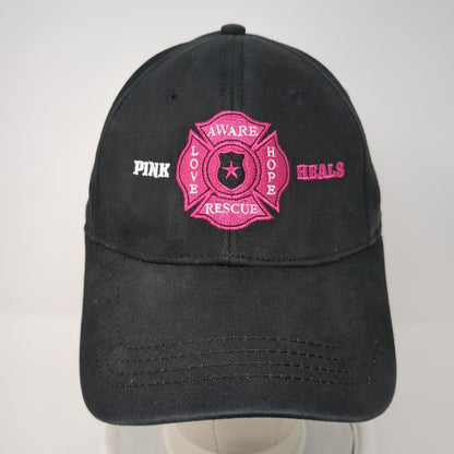 Pink Heals Aware Love Hope Rescue Fitted Baseball Cap Black XL Cap America Golf