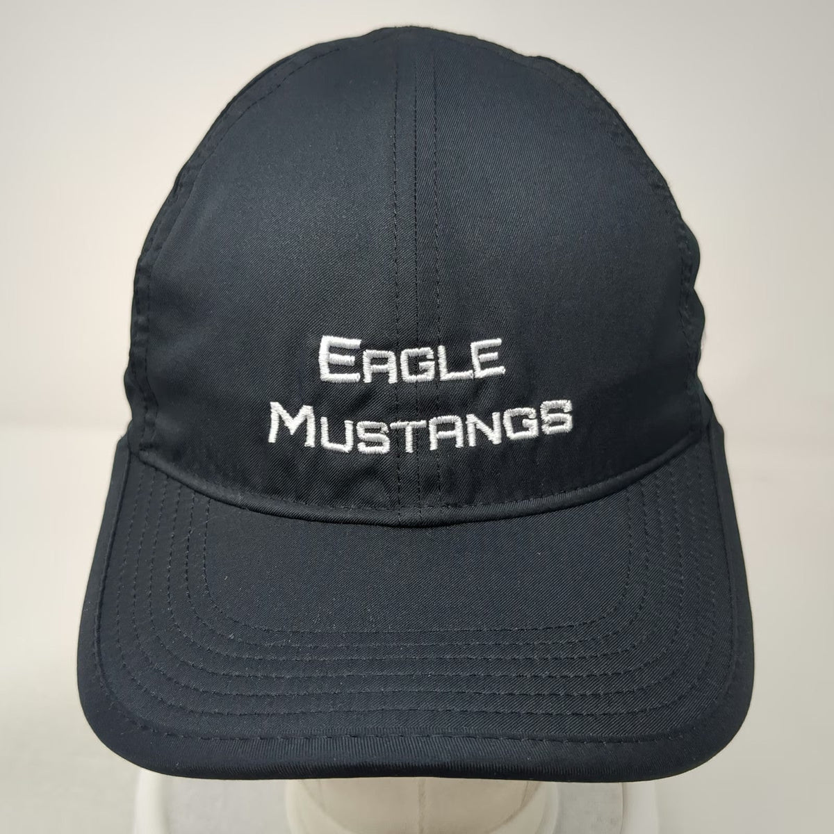 Nike Eagle Mustangs Baseball Cap Black One Size Dri-FIT Adjustable Strapback Hat