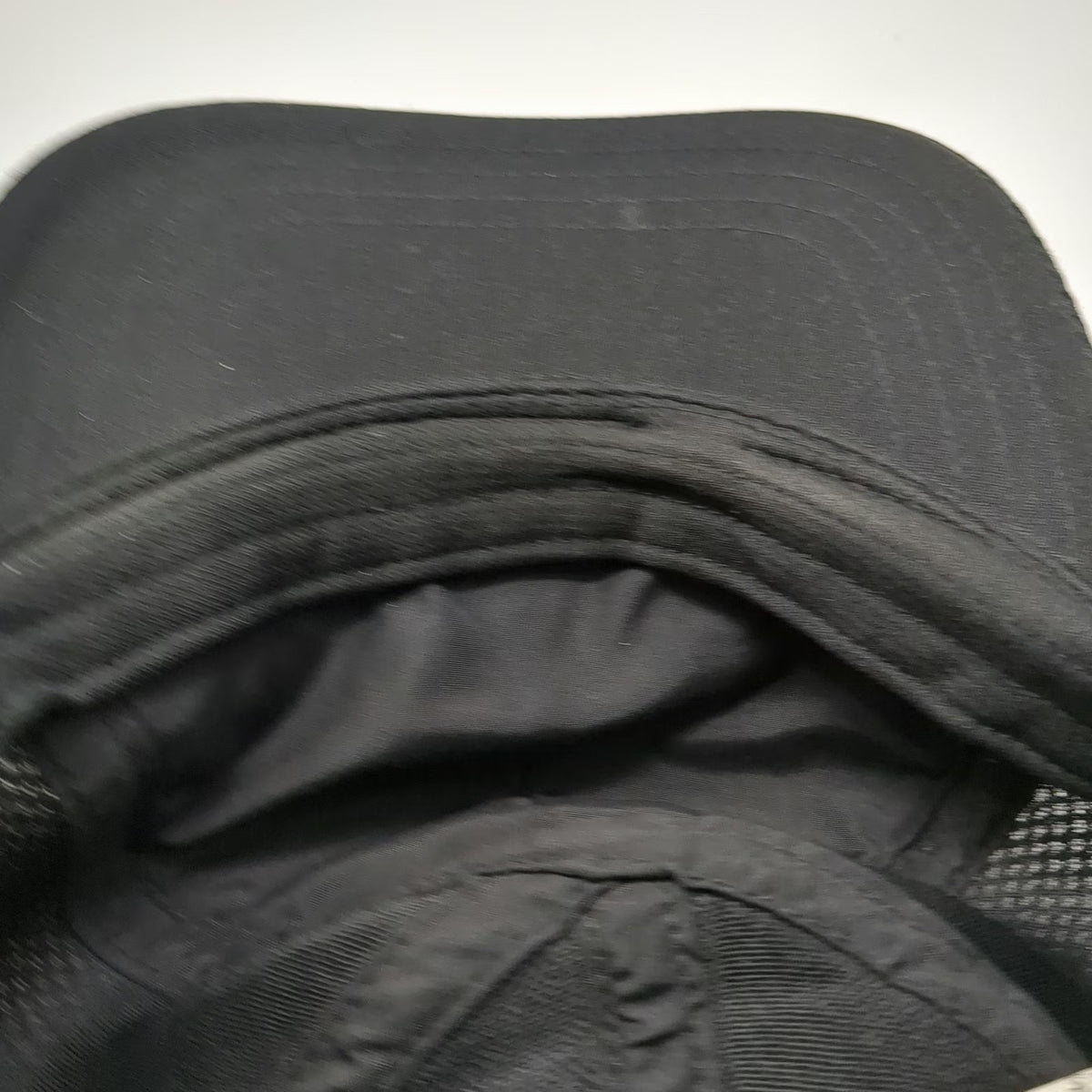 Puma 5 Panel Hat Black One Size Mesh Strapback Embroidered Cat Logo Sport Cap