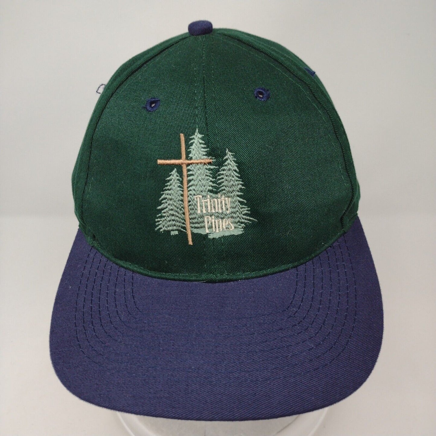 Trinity Pines Slideback Hat Multi OSFA Embroidered Colorblock Otto