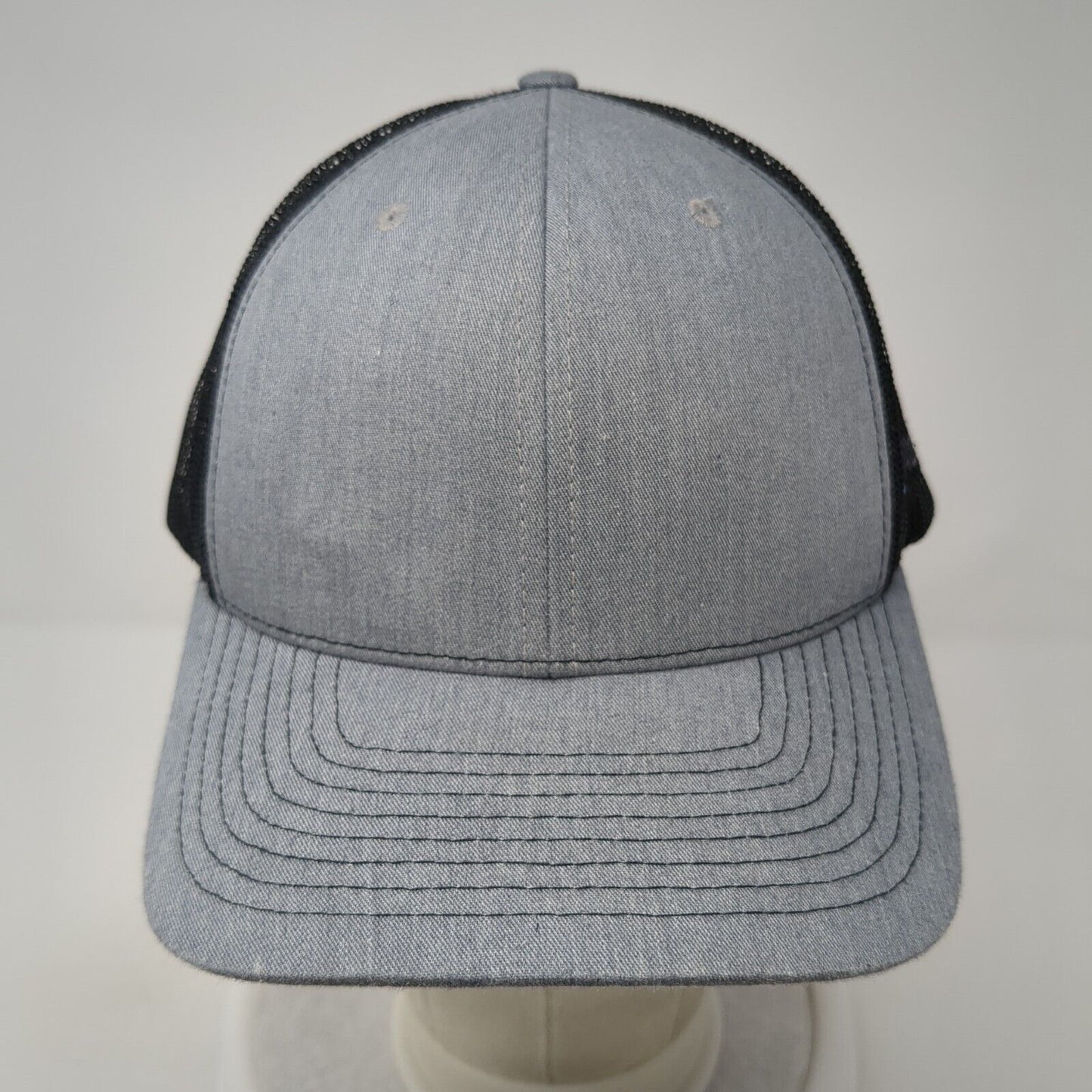 Altabank Snapback Trucker Hat Gray One Size Adjustable Mesh Back Richardson