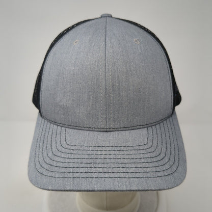 Altabank Snapback Trucker Hat Gray One Size Adjustable Mesh Back Richardson