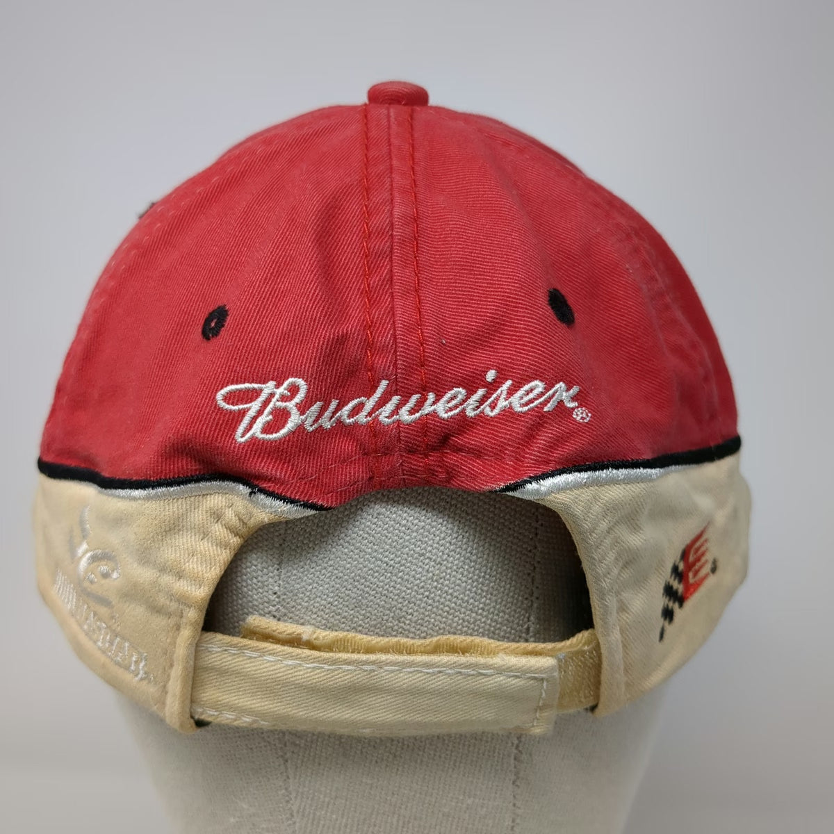 Chase Authentics Baseball Cap Red One Size Budweiser Kasey Kahne 9 NASCAR Hat