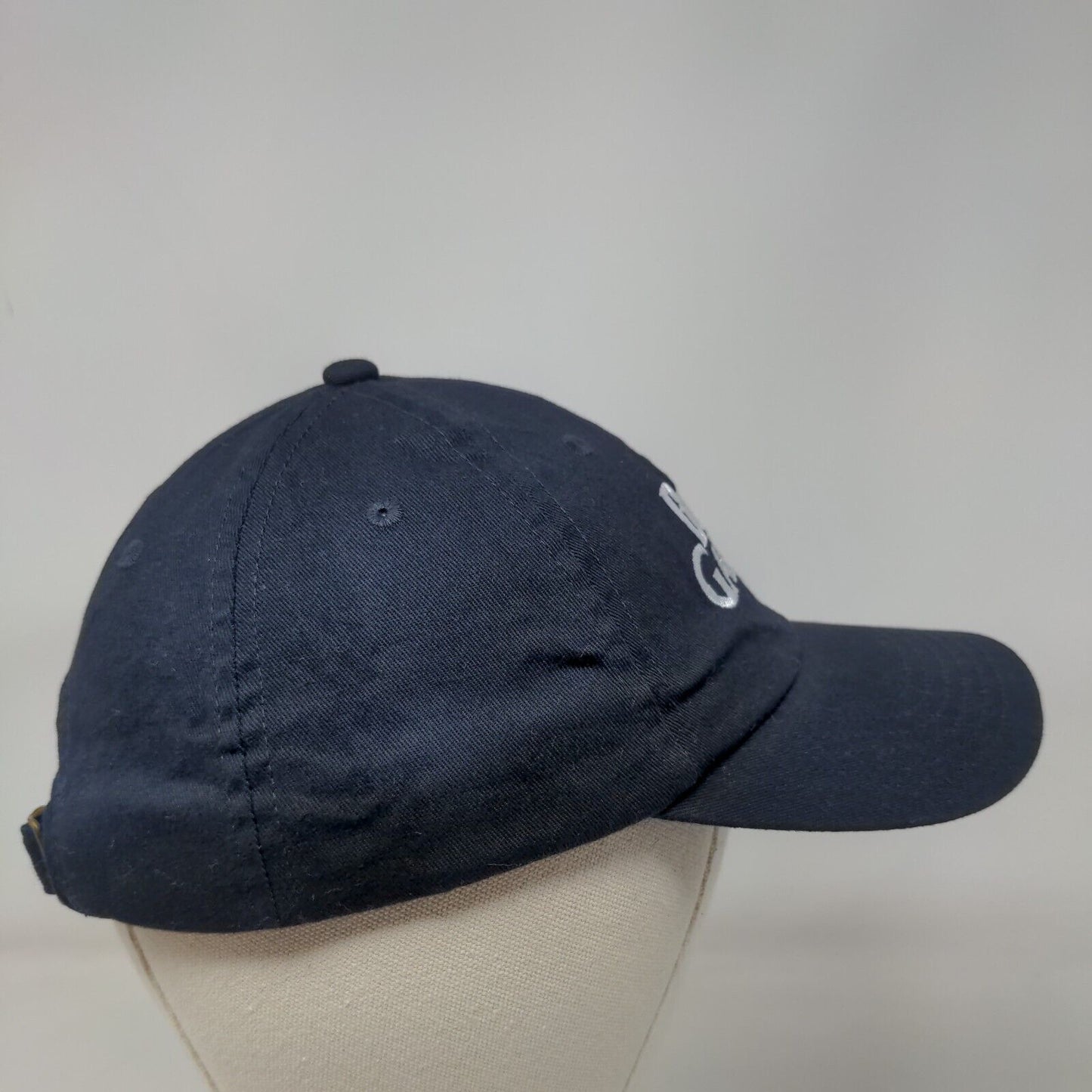 Busch Gardens Slideback Hat Blue One Size Embroidered Adjustable 6 Panel