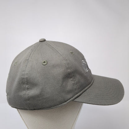 Overleaf Lodge & Spa Slideback Hat Gray One Size Adjustable Embroidered