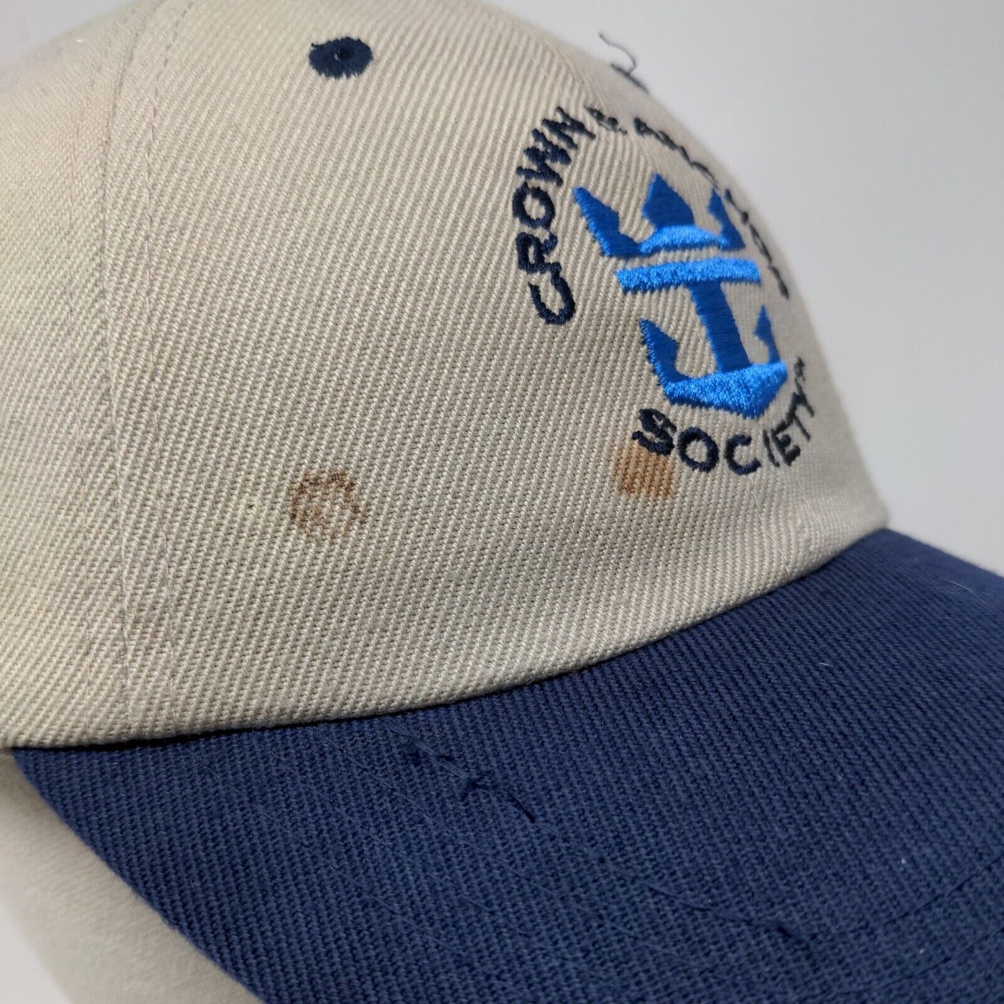 Crown & Anchor Society Slideback Hat Multi One Size Embroidered Colorblock