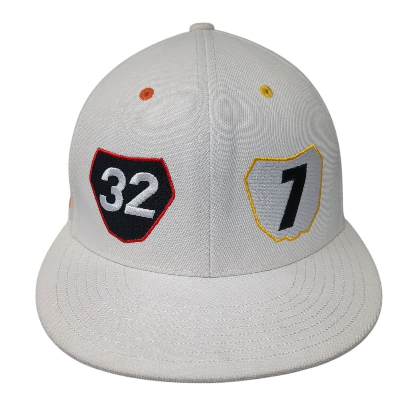 32 7 Suzuki Yoshimura J Star Motor 210 Fitted Hat White 7 1/4-7 5/8 Flexfit