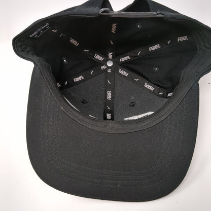Flag Nor Fail Snapback Hat Black One Size Adjustable Embroidered 6 Panel