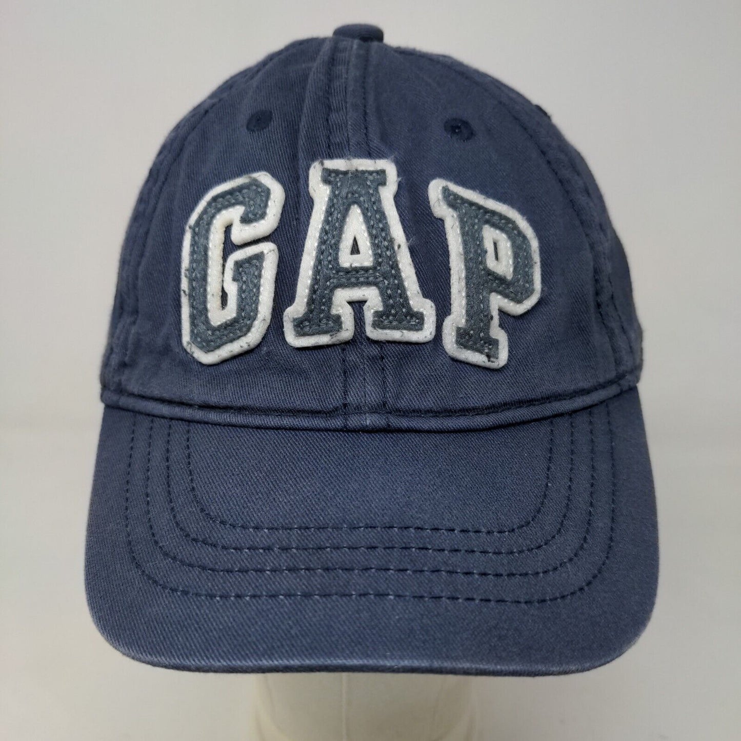 GAP Kids Boy's Strapback Hat Blue Size S/M Stitched Logo 52-54 CM