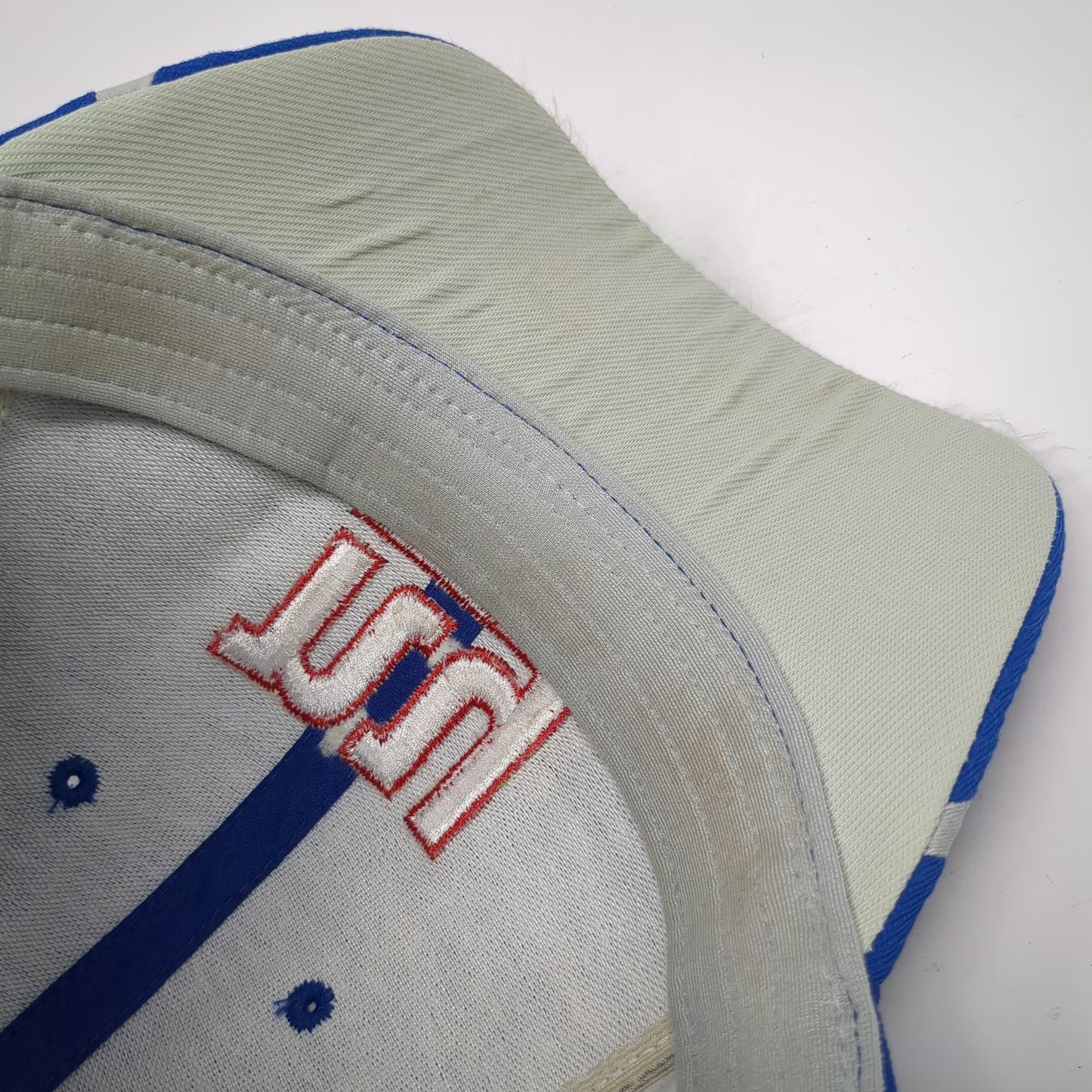 New York Giants NFL Reebok Baseball Cap Blue Red White XL Onfield Stretch Hat