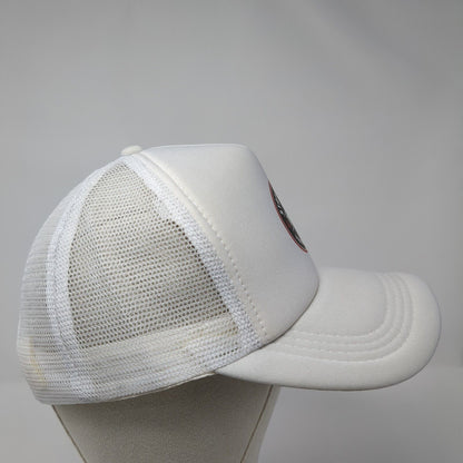 Stay Strong The Gym Snapback Mesh Back Trucker Hat White One Size