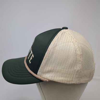 Richardson Trucker Hat Green Beige One Size Payette Brewing Co Mesh Back Rope