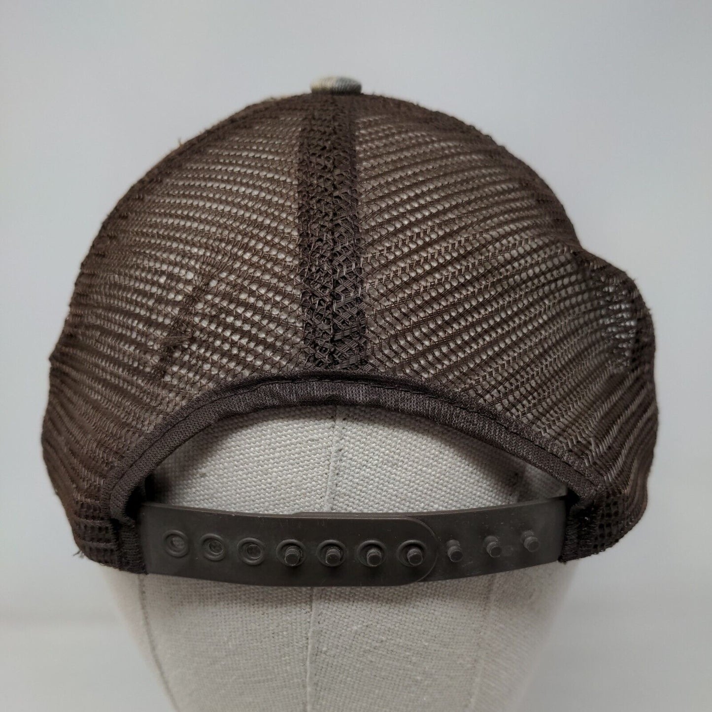 Quality Precast Strong On Service Mesh Back Trucker Hat Camo OSFA Adjustable