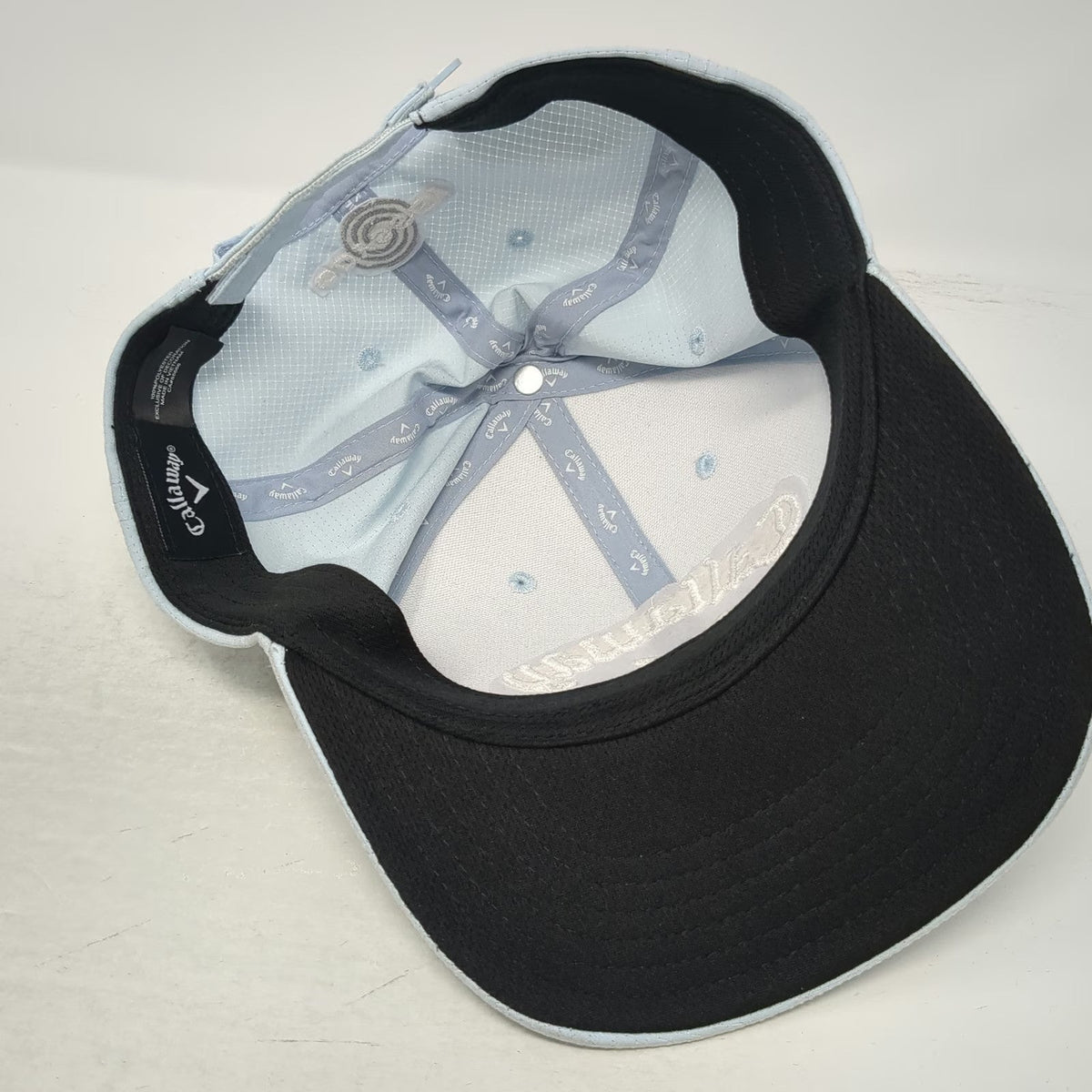 Callaway Baseball Cap Blue One Size Performance Polyester Slideback Odyssey Hat