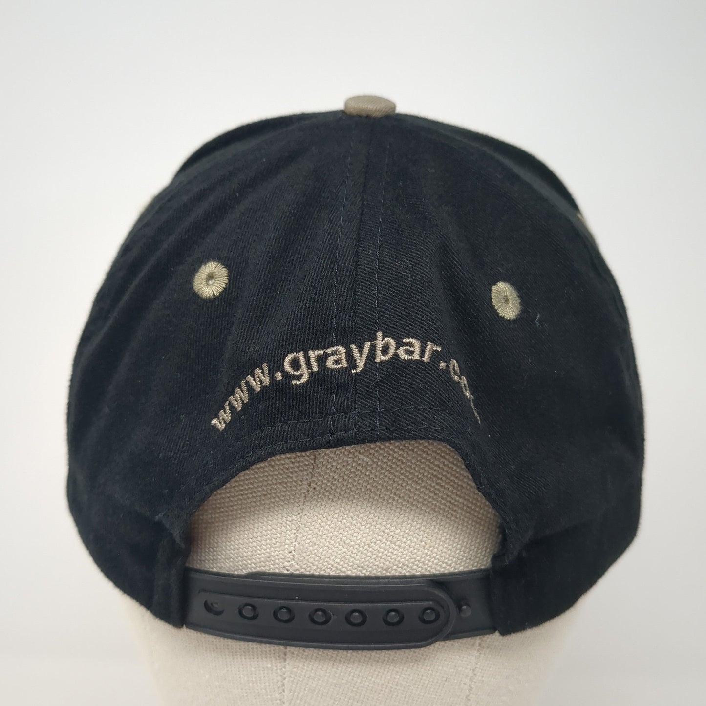 Graybar Electrical Data Voice Snapback Hat Black One Size Colorblock