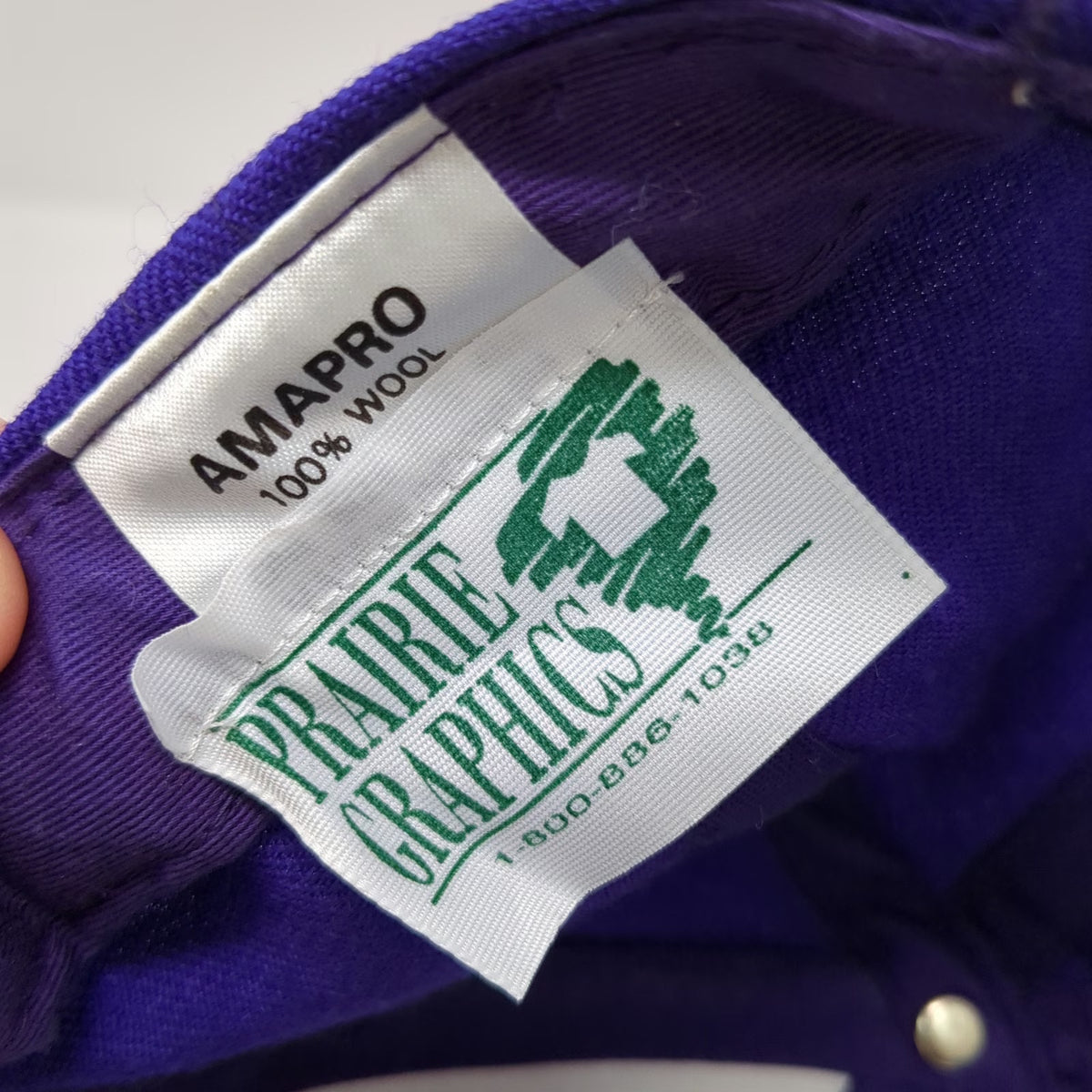 NCAA Kansas State Wildcats Amapro Snapback Hat Purple Black Green One Size Wool