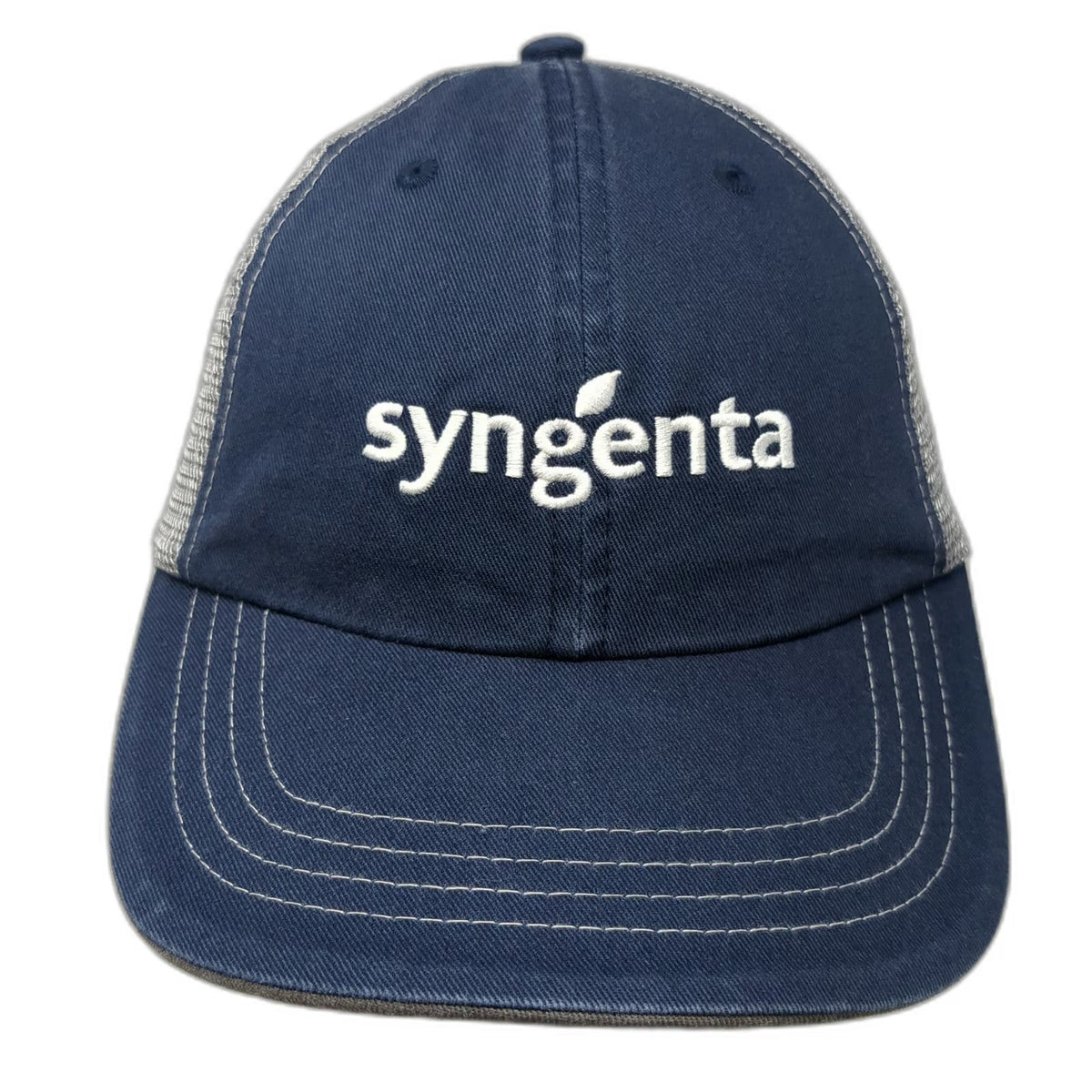 K-Products Syngenta Agriculture Logo Baseball Cap Blue One Size Mesh Back Hat