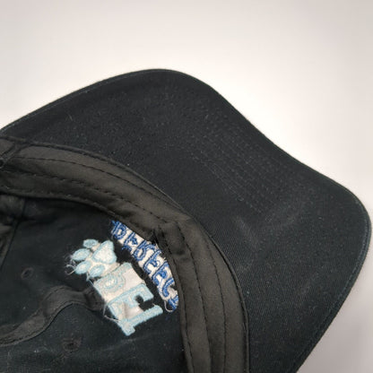 Pet Perfect Strapback Hat Black One Size Adjustable Embroidered 6 Panel AB Prime