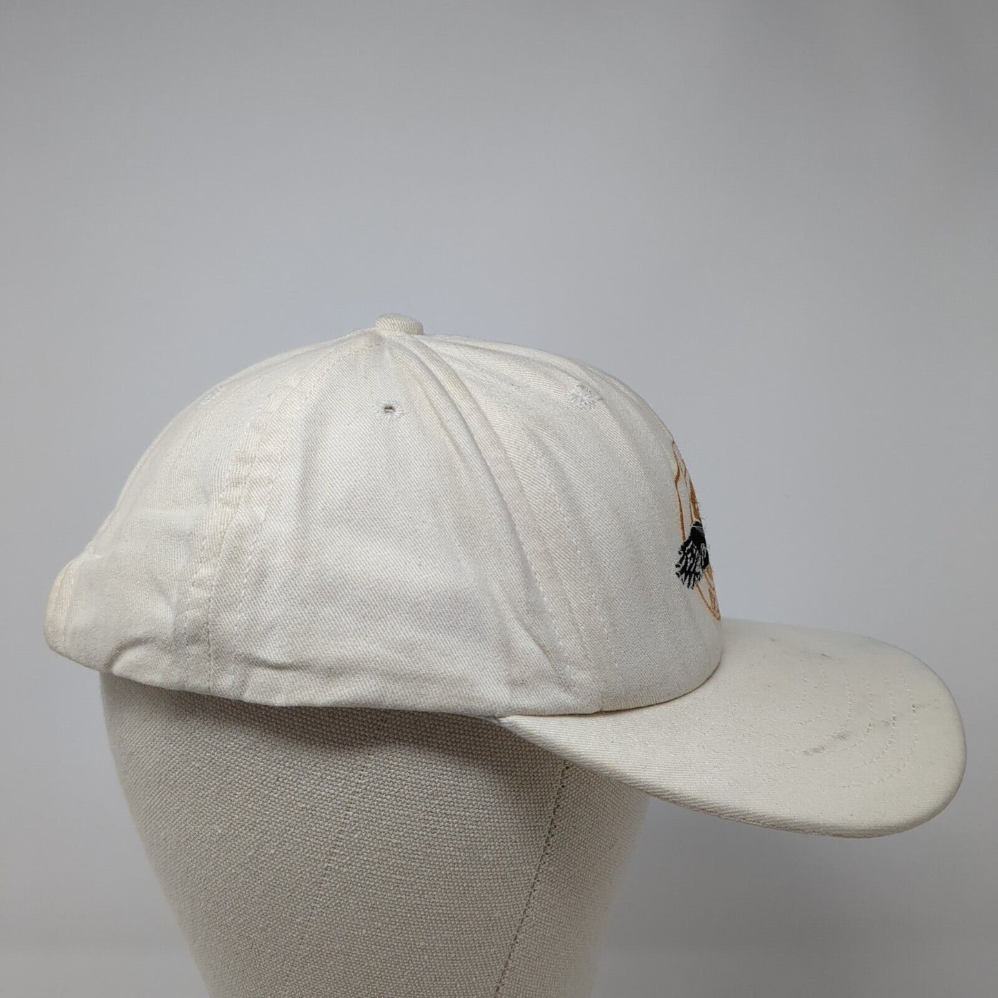 CSI Eagles Strapback Hat Tan One Size Embroidered 6 Panel Colorado Cap