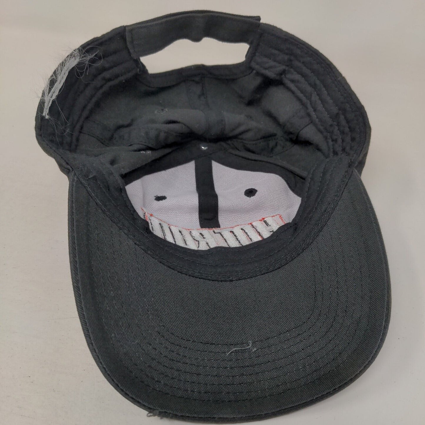 Hot Rod Magazine Strapback Hat Black One Size Embroidered Adjustable