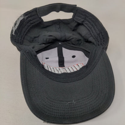 Hot Rod Magazine Strapback Hat Black One Size Embroidered Adjustable