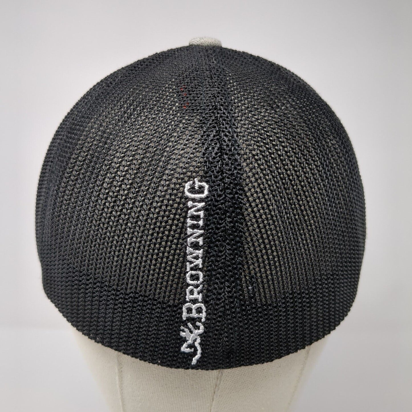 Browning Fitted Mesh Back Trucker Hat Multi L-XL Flexfit Embroidered
