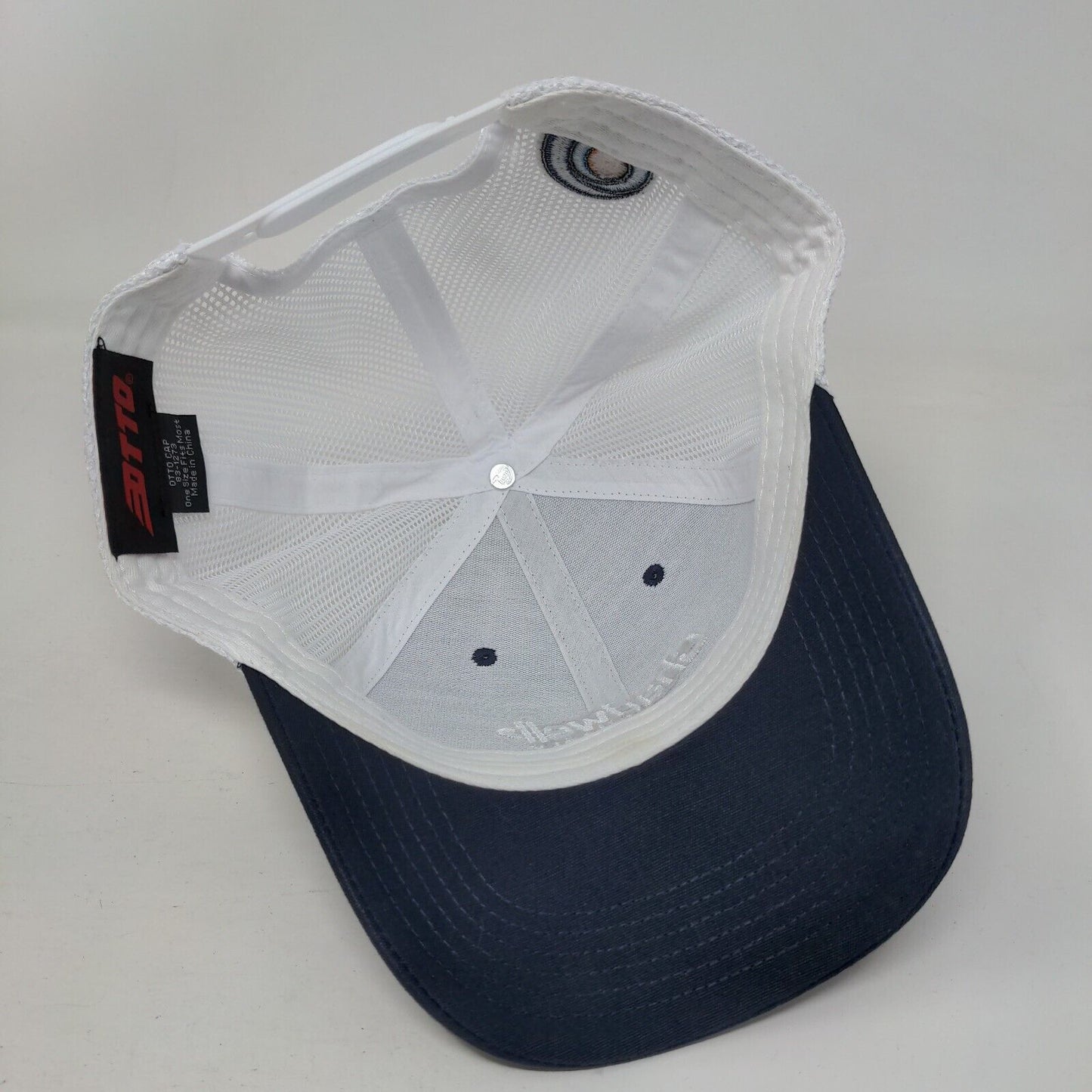 Chadwell Supply Snapback Mesh Back Trucker Hat Blue OSFM 6 Panel Otto