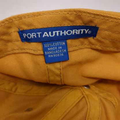Texas Slideback Baseball Cap Yellow OS Adjustable Embroidered Port Authority