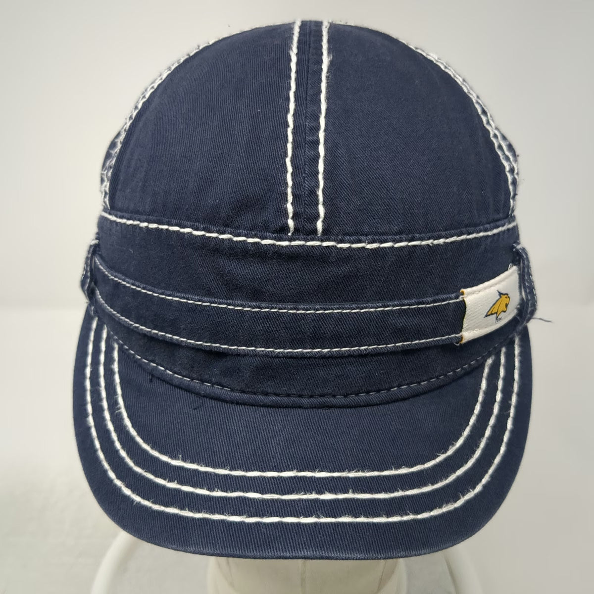 Quinnipiac Bobcats NCAA The Game Army Cap Blue One Size OS Contrast Stitching