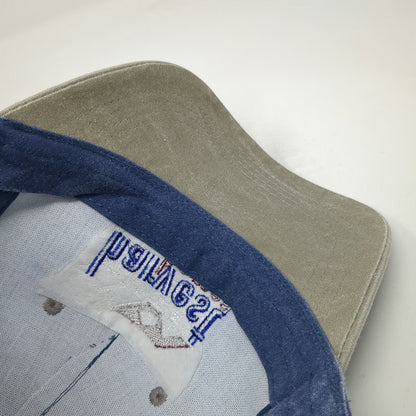 Cobra 5 Panel Blue One Size Snapback Hat Harvest Homes Two Tone Washed Cotton