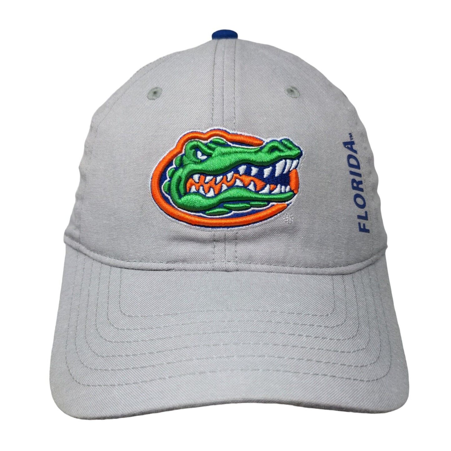 Florida Gators Slideback Hat Gray Embroidered Logo NCAA Captivating Headwear