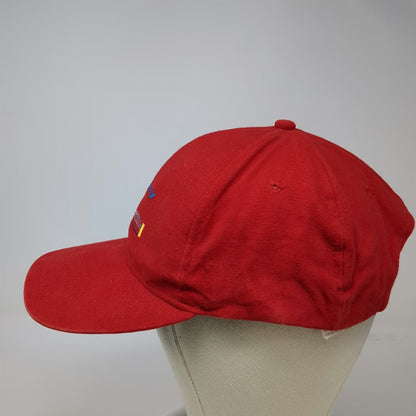 Snapback Red One Size Sydney Australia Opera House Harbour Bridge Graphic Hat