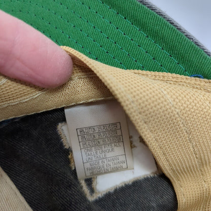 IWAEC Snapback Trucker Hat Gray OS Adjustable Embroidered Mesh Back Headmost