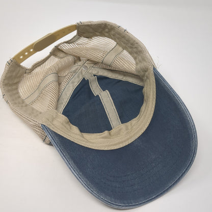 Menard Cashway Lumber Snapback Trucker Hat Blue One Size Mesh Back