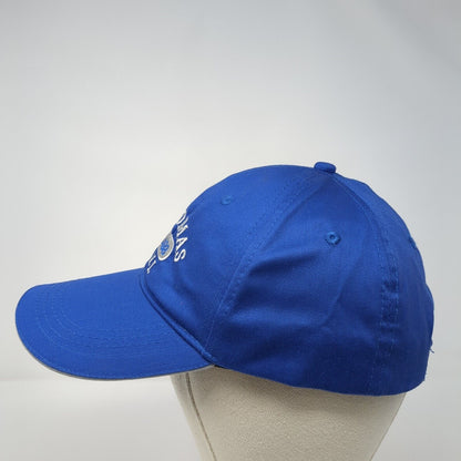 St. Thomas USVI Est. 1493 Strapback Hat Blue One Size Adjustable Embroidered