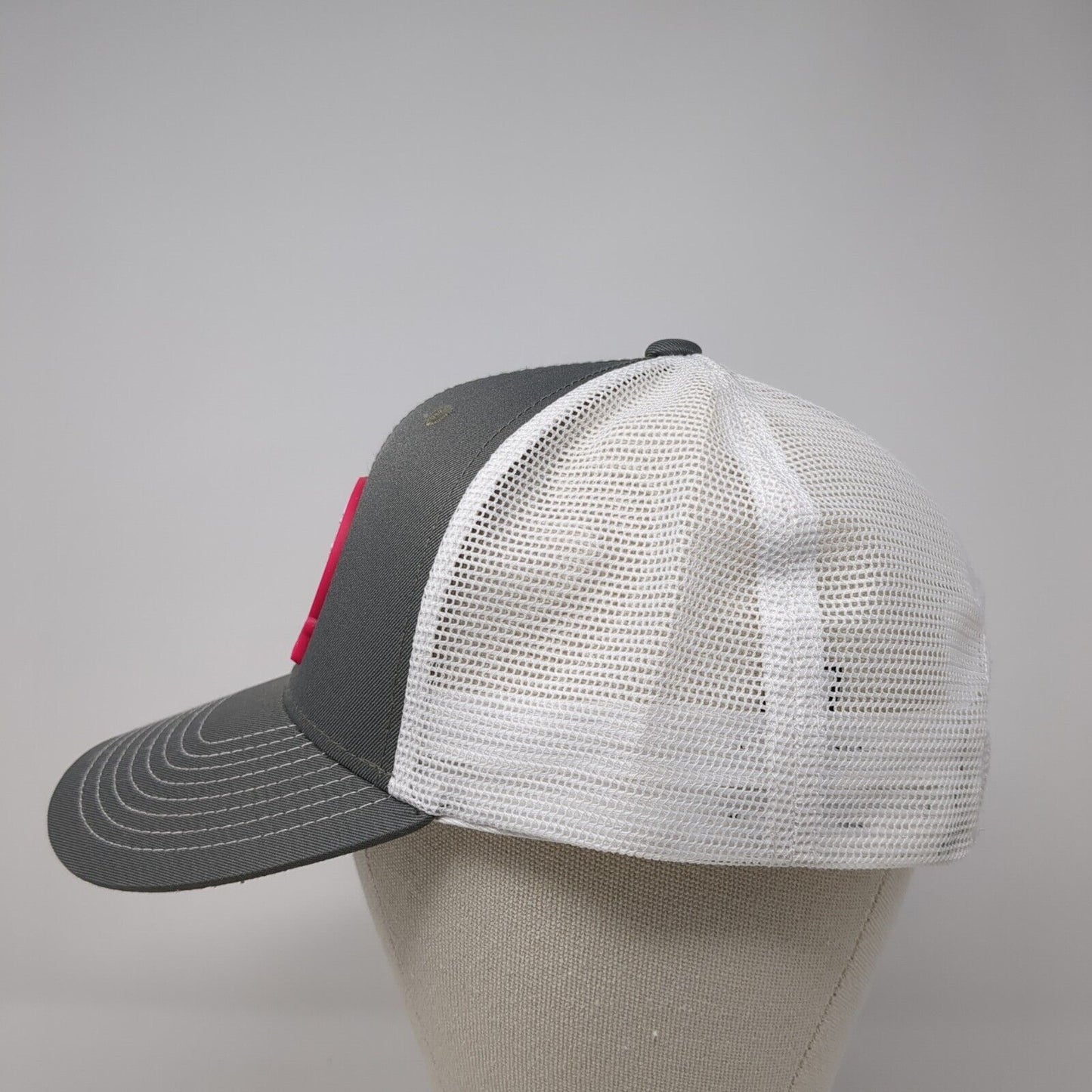 Little Pinkie's Baked Goods Coffee Trucker Hat Gray One Size Mesh Back