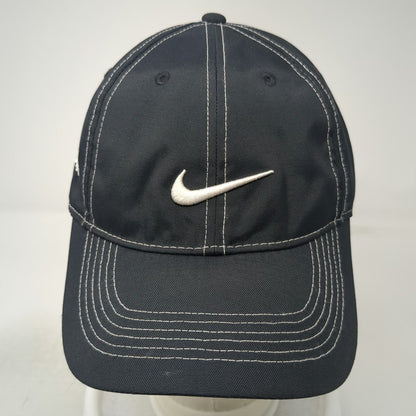 Nike Baseball Cap Black OSFM Lyons Embroidery Contrast Stitching Polyester Hat