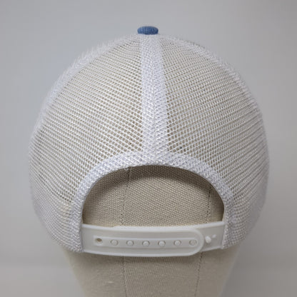 Tested on Animals Trucker Hat Blue One Size Adjustable Mesh Arcadian Outfitters