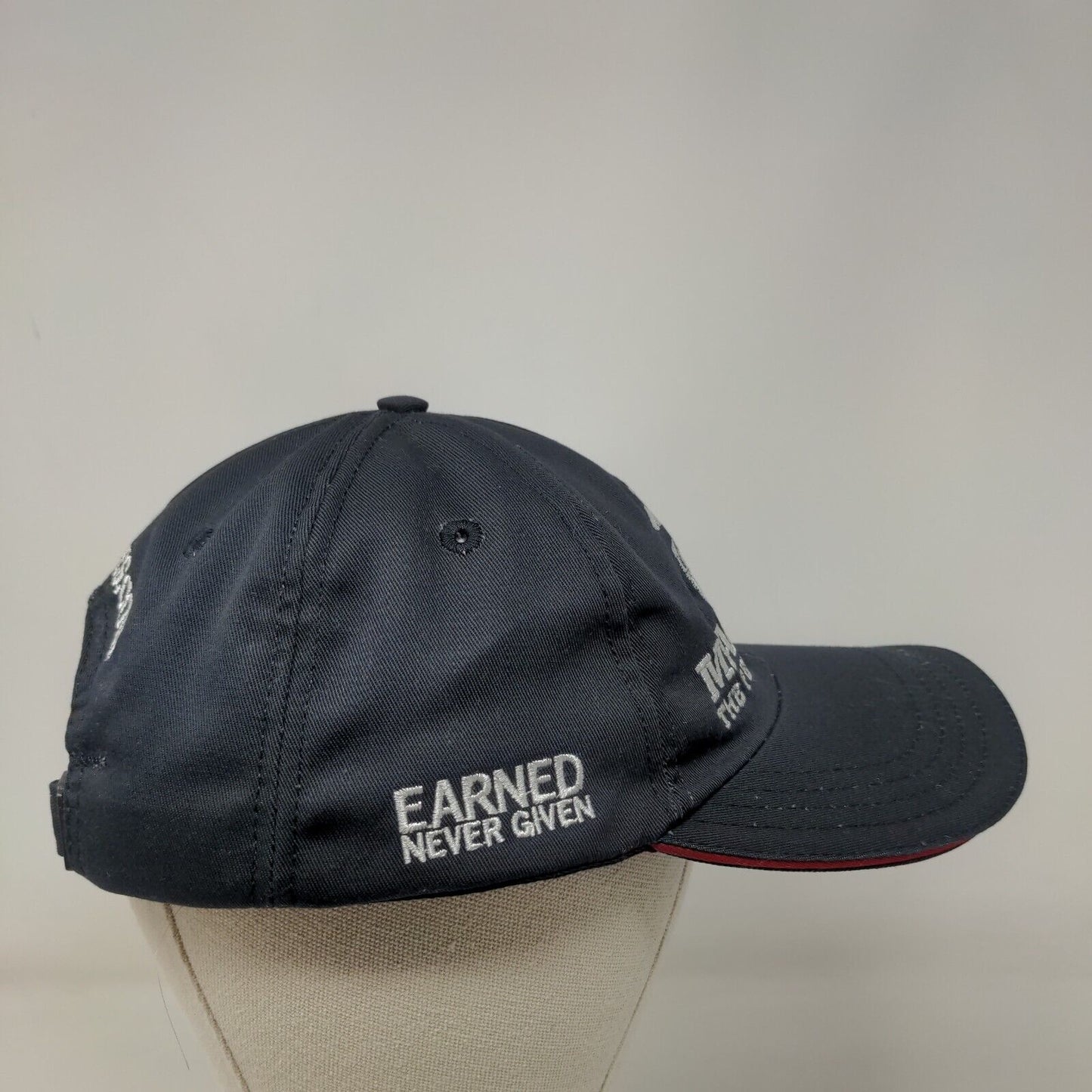 Marines The Few The Proud Slideback Hat Blue OSFA Adjustable Embroidered 6 Panel