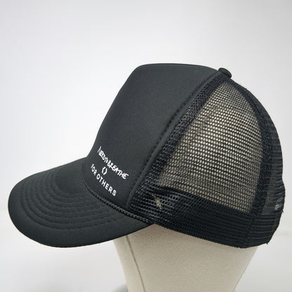 Cobra Trucker Hat Black One Size Needtobreathe For Others Foam Mesh Snapback