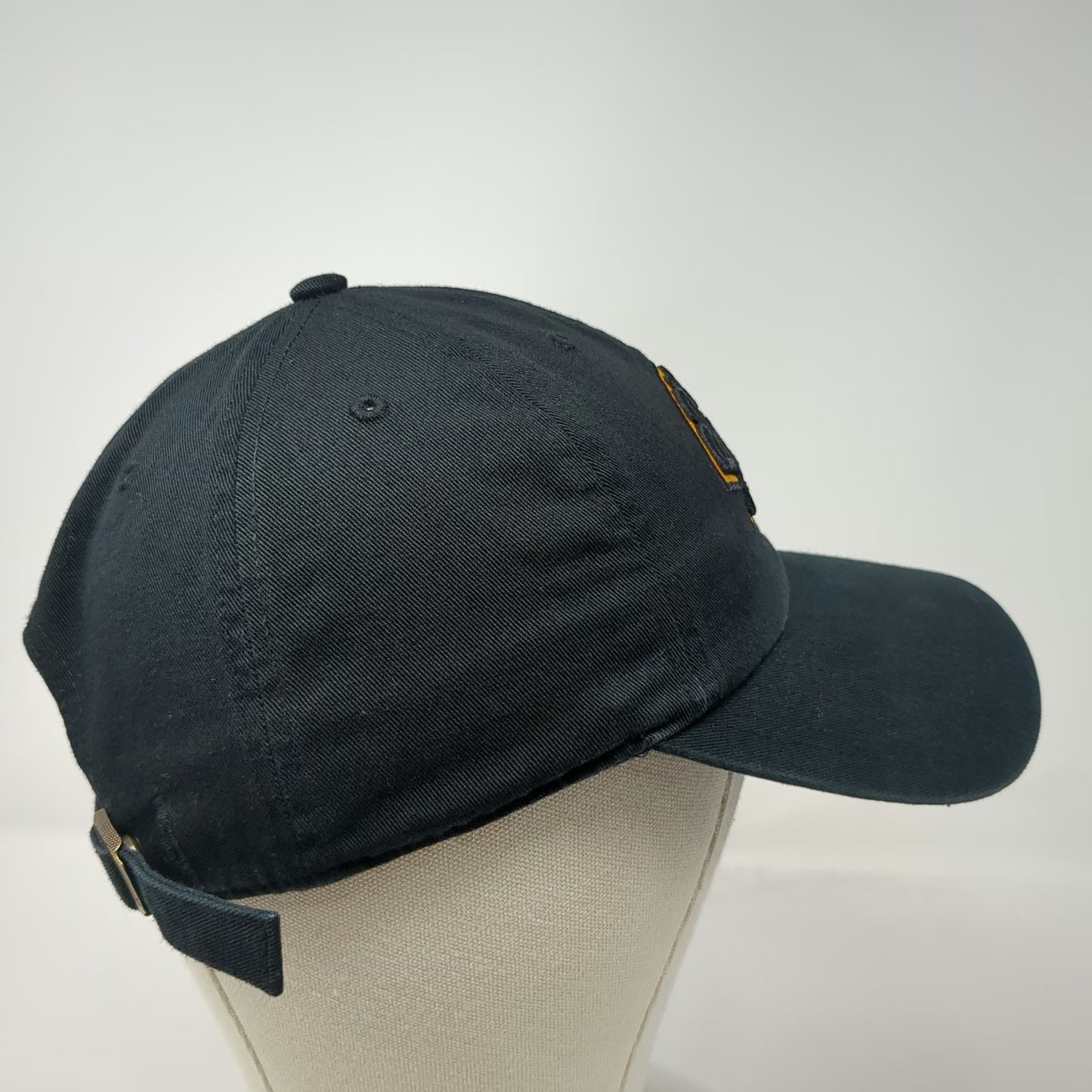 '47 Boston Bruins NHL Black OSFM Cap Strapback Embroidered Logo Cotton OSFA Hat
