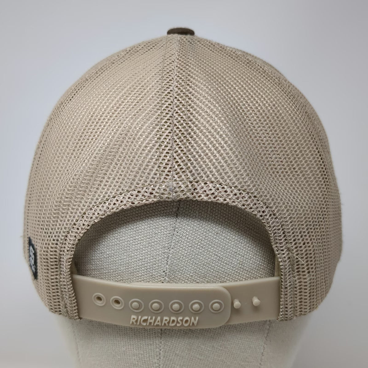 Richardson Trucker Hat Brown One Size Brundage Mountain Resort Patch Snapback