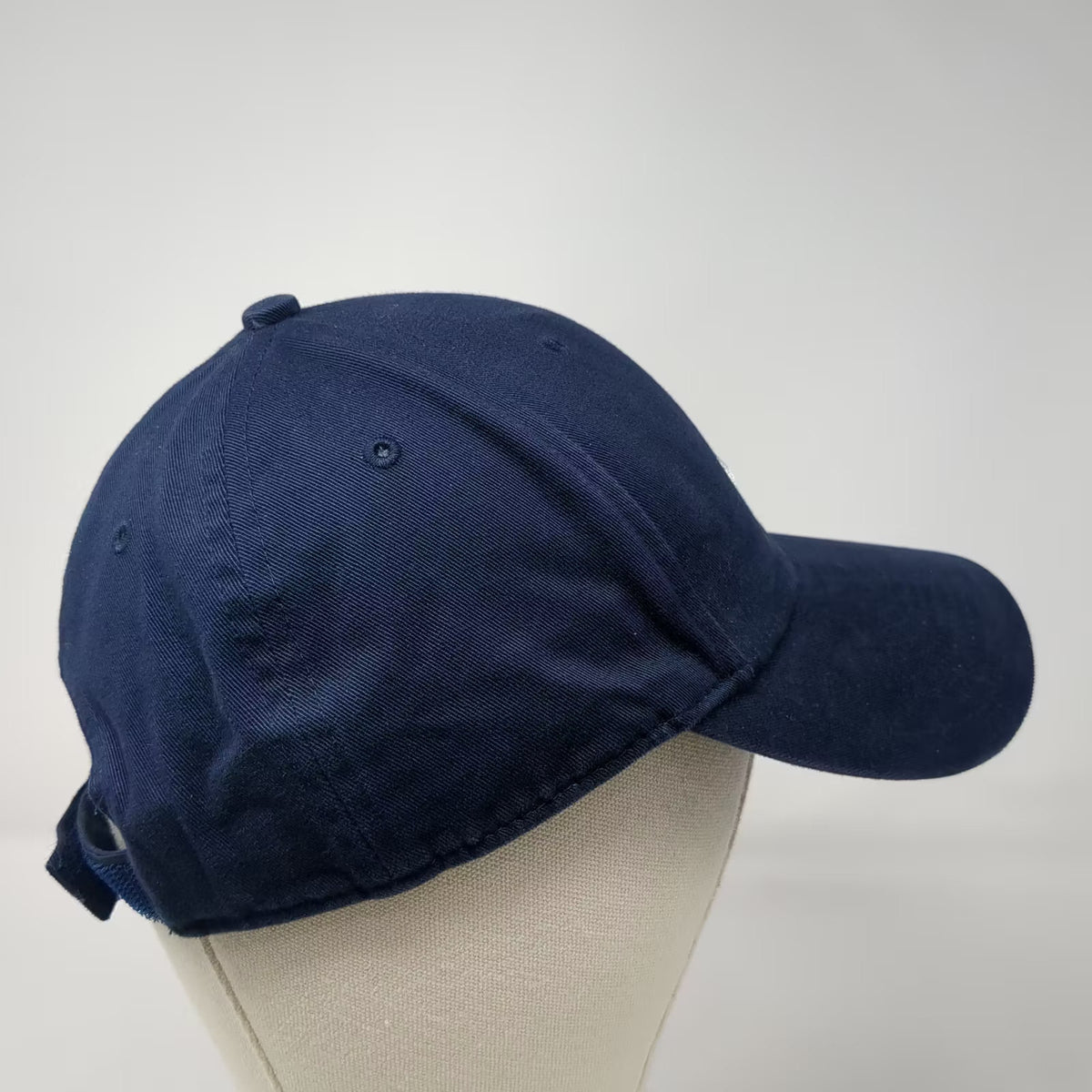 Nike Baseball Cap Blue Adjustable Embroidered Swoosh Just Do It Logo Hat Vintage