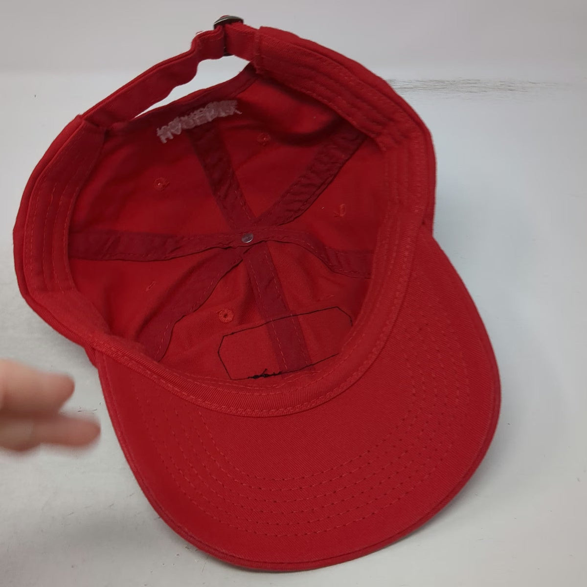Hospitality Source Baseball Cap Red One Size Hagerty Youth Judging Programs Hat