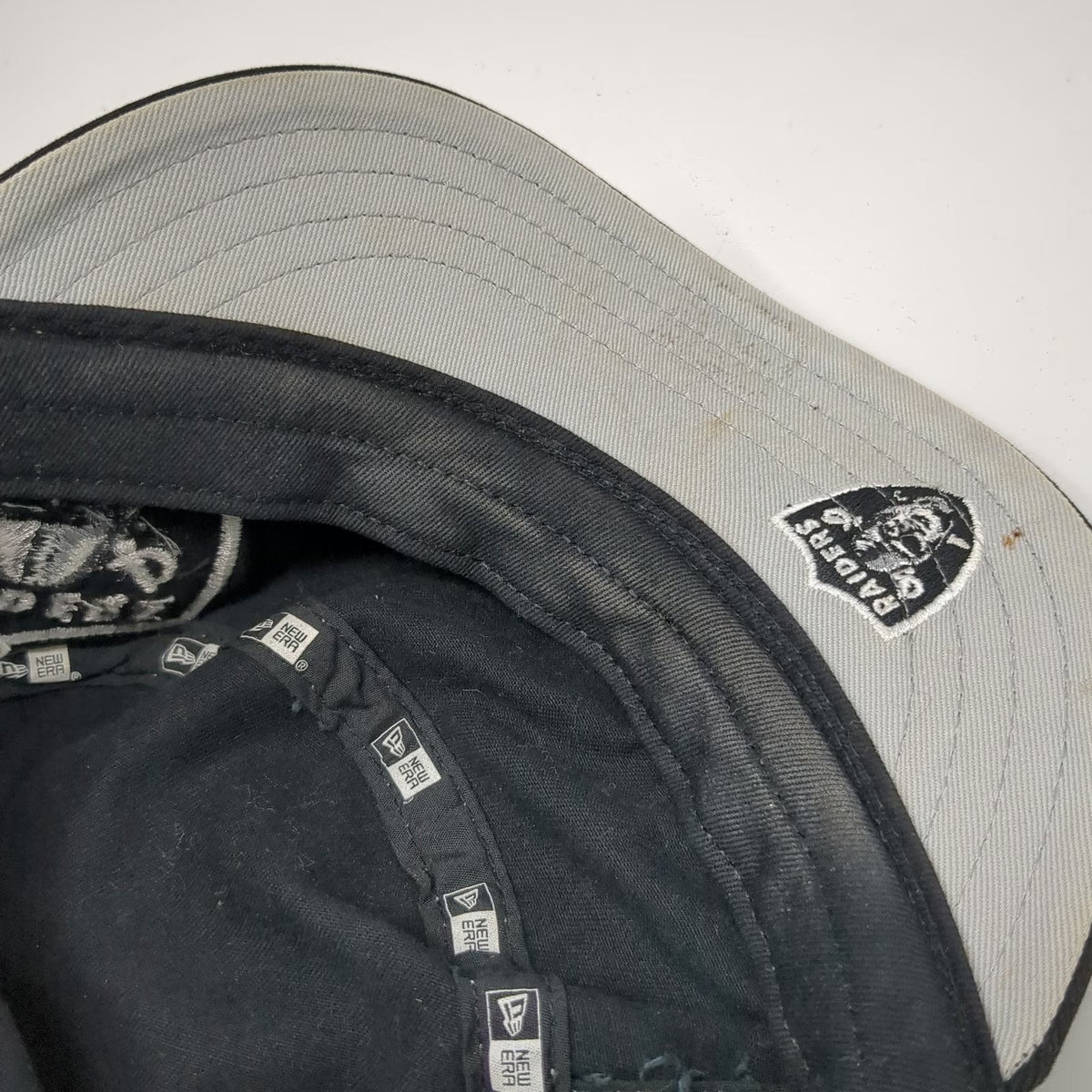 Las Vegas Raiders NFL New Era Army Cap Black Women's One Size Strapback Logo