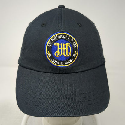 KC CAPS Baseball Cap Black One Size J.D. Heiskell & Co Cotton Slideback Hat