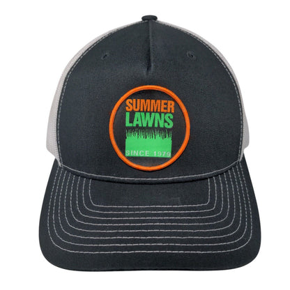 Summer Lawns Since 1979 Snapback Trucker Hat Black OSFA Adjustable Richardson